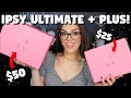 IS ULTIMATE WORTH IT?! Double the Price!? Ipsy Ultimate & Ipsy Plus Unboxing!