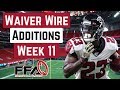 Top Waiver Wire Targets - Week 11 - 2019 Fantasy Football Advice