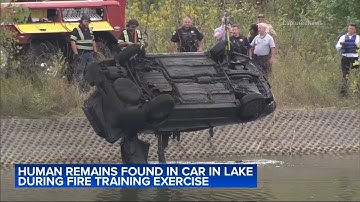 Human remains found in car connected to 2003 missing person case discovered in Naperville lake