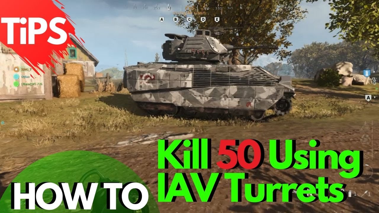 Kill 50 Players Using IAV Turrets Challenge (Factory ...