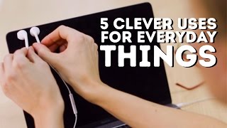 5 AWESOME uses for everyday items l 5-MINUTE CRAFTS