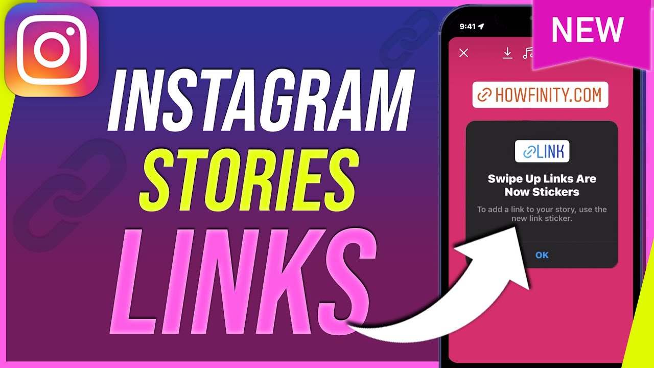 How to Add Links to Instagram Story - New Instagram Link Sticker 