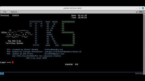 A brief look at TK5 (MVS), by a casual user.