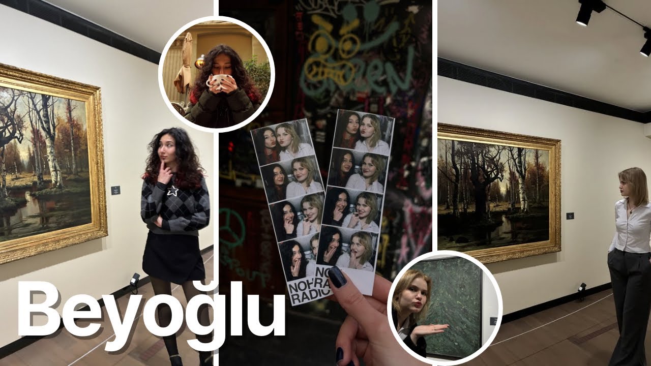 YAROŞLA BEYOĞLU MÜZE VİBEZ | #vlog #müzeler #beyoglu 
