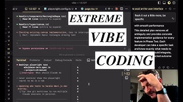 EXTREME VIBE CODING — Next.js React SVG Canvas with TRIPLE CLAUDE CODE and CURSOR AGENT + voice chat