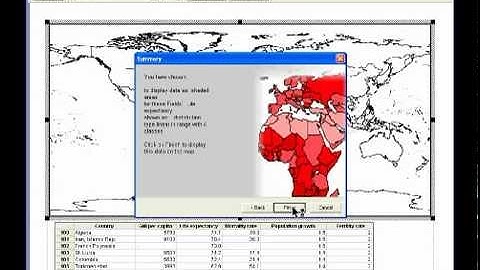 AEGIS Video Tutorial - Display a choropleth map
