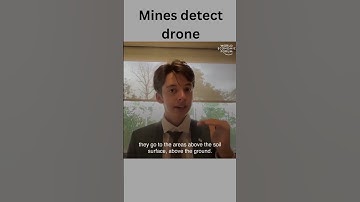 Ukrainian teen invented a drone that can detect landmines. drones solution world’s landmine problem?