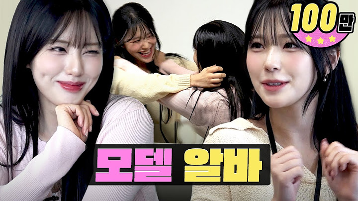 A catfight during modeling work?! ㅣWorkdolㅣfromis_9 Baek Ji-heon, Park Ji-won