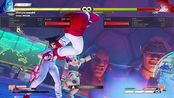 STREET FIGHTER V vskill2 Ken combo v trigger 1 activated