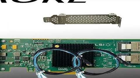 LSI 9207-8i 6Gbs SAS HBA P20 IT Mode For ZFS FreeNAS unRAID +2* 8087 SATA Cable