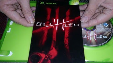 Nostalgamer Unboxing Still Life On Microsoft Xbox UK PAL System Version