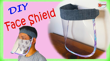 HOW TO MAKE  FACE SHIELD MASK | DIY  FACE SHIELD MASK | FACE SHIELD SEWING PATTERN