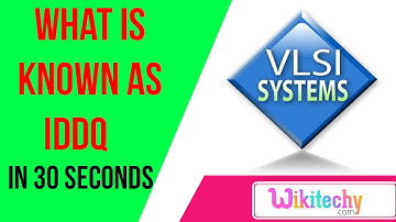 What is known as IDDQ | VLSI interview questions and answers for ece