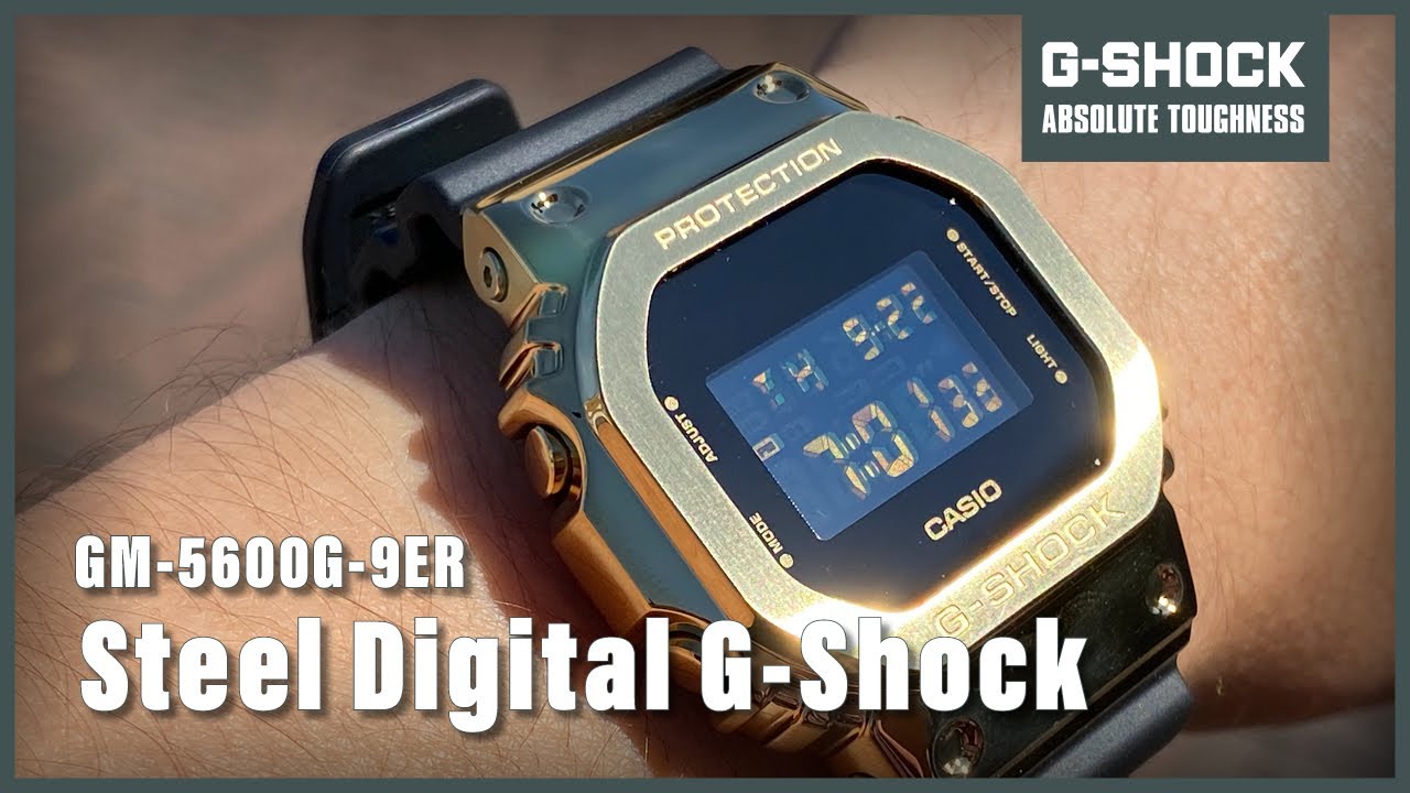 Unboxing The New G-Shock GM-5600G-9ER - YouTube
