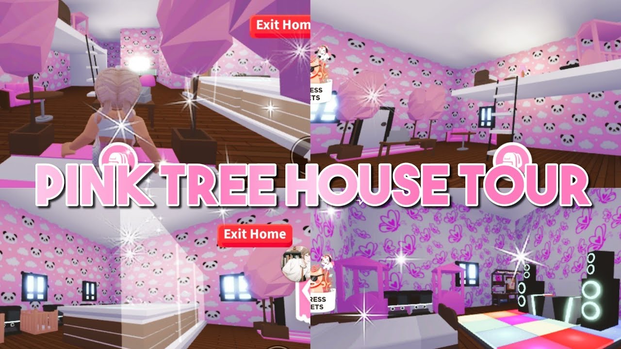 Roblox Pink Treehouse Tour In Adopt Me Youtube - topics matching my tree house hotel tour adopt me roblox