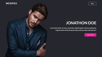 Dropdown Menu On Hover | Hoverable Dropdown