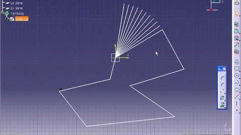 Tutorial Catia 22  Rotate Sketch