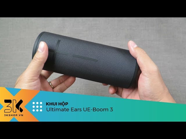 Unboxing Ultimate Ears UE-Boom 3 | Loa không dây chất lượng cao của Ultimate Ears