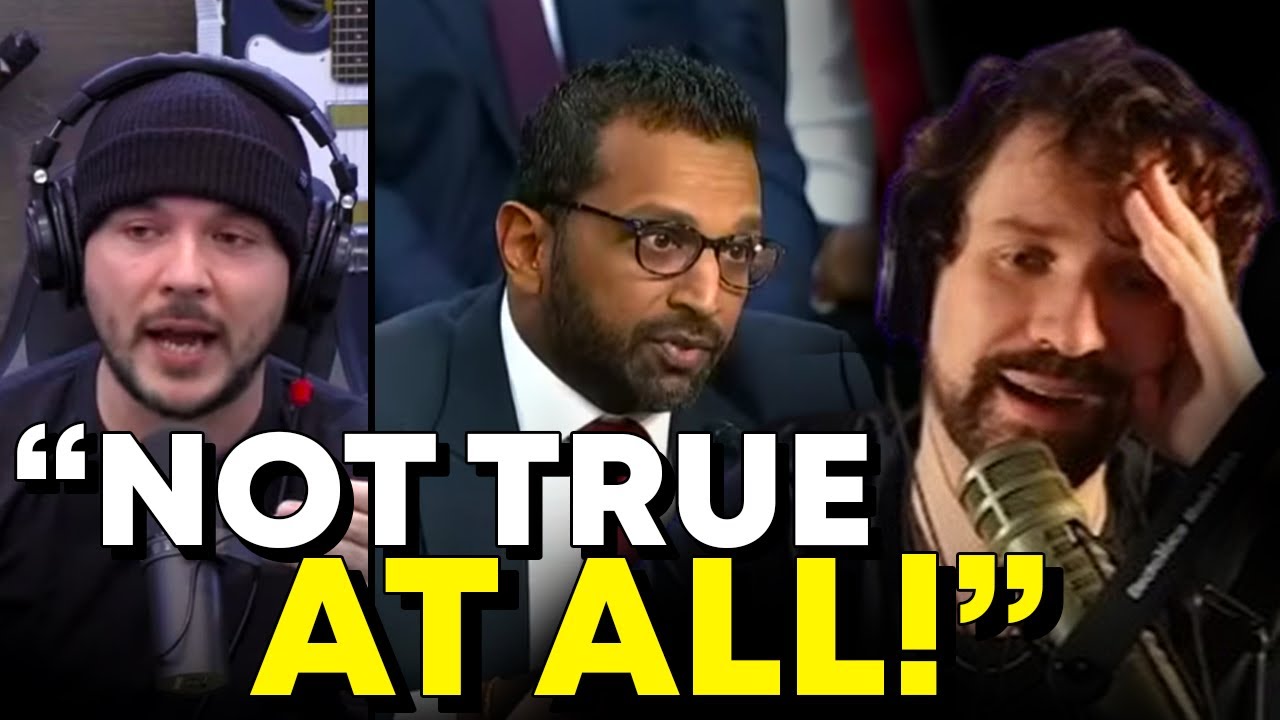 Tim Pool & Kash Patel FALL APART Under Scrutiny | Destiny Reacts - YouTube