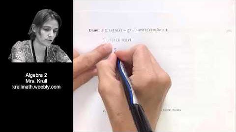 Operations with Functions (2.4A)