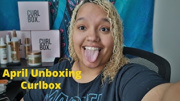 April 2020 CurlBox Unboxing