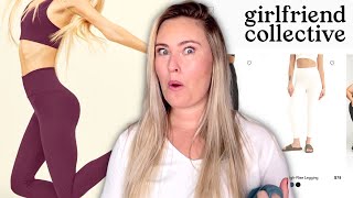 NEW GIRLFRIEND COLLECTIVE LEGGING TRY ON REVIEW / COMPRESSIVE HIGH RISE  LEGGING HAUL 