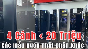Top tủ lạnh to dưới 20 triệu nên mua thời điểm hiện tại | Chân Ngắn RV