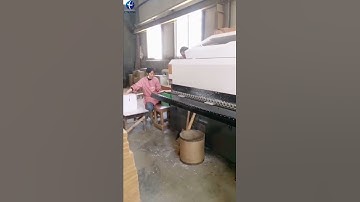 ET-360JY Mini automatic model edge banding machine working site