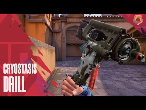 Cryostasis Impact Drill (Cryostasis Knife) Gameplay - Valorant Cryostasis Skins