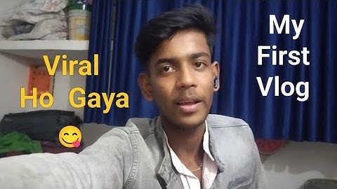 My First Vlog 😋 #viral #vlog 