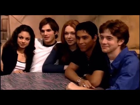 That 70s Show – Behind the scenes (Mila Kunis, Ashton Kutcher)