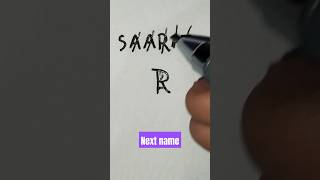 # SAARAT name logo #Design # Next name #nameart #shorts #trending #pen #viral # By Rajbir