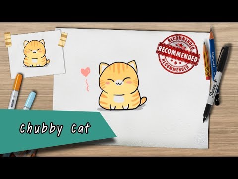 วาด รูป แมว น่า รัก ๆ