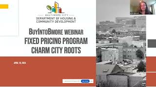 BuyIntoBmore Webinar | Fixed Pricing Program - 04.18.2024