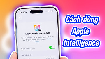 Cách dùng Apple Intelligence