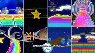 Rainbow Road Courses In Mario Kart Wii