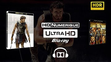 [HDR Required] Gladiator 2 (2024) : 4K Ultra HD vs Blu-ray Comparison [ATMOS Preview 🎧]