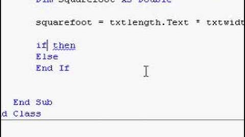 my Visual Basic Tutorial Lesson 2 part 1