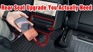 Tesla Model 3 Highland &amp; Model Y Juniper Rear Vent Cover with Fast Charging Hub | Protect &amp; Power