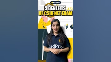 5 Benefits of CSIR NET Exam @VedPrepBiologyAcademy #csirnet
