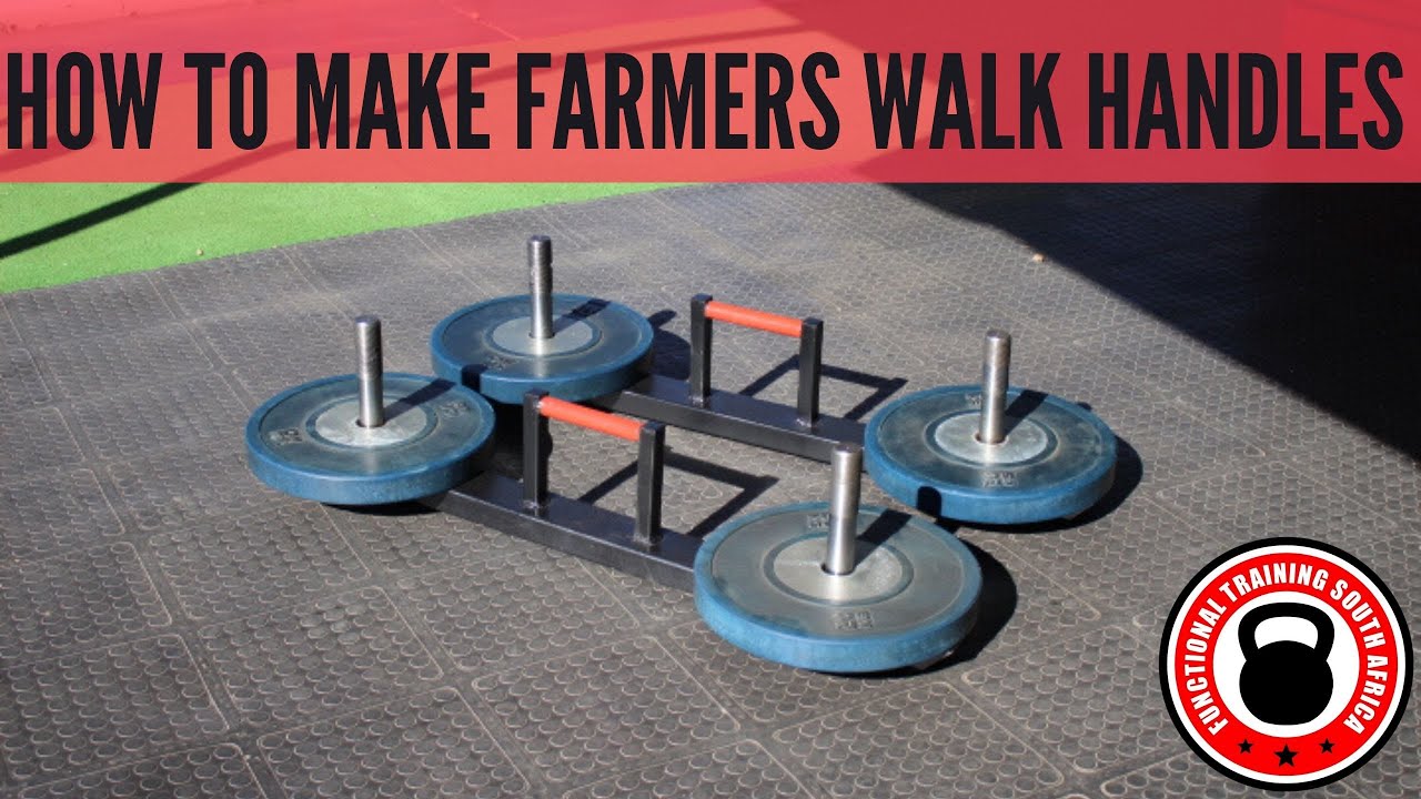 How to make farmer's walk handles Strongman workout Gym equipment