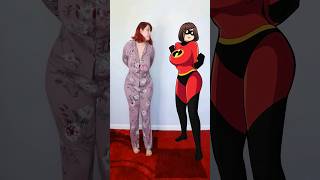 ELASTIGIRL 2D VS 3D 🦸‍♀️