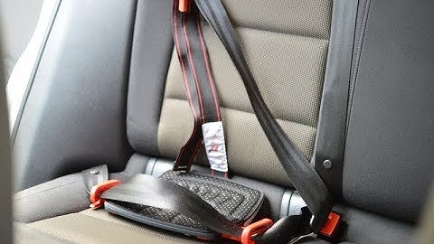 Mifold portable car seat - installation guide