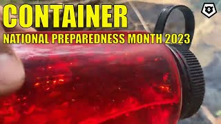 Container - National Preparedness Month