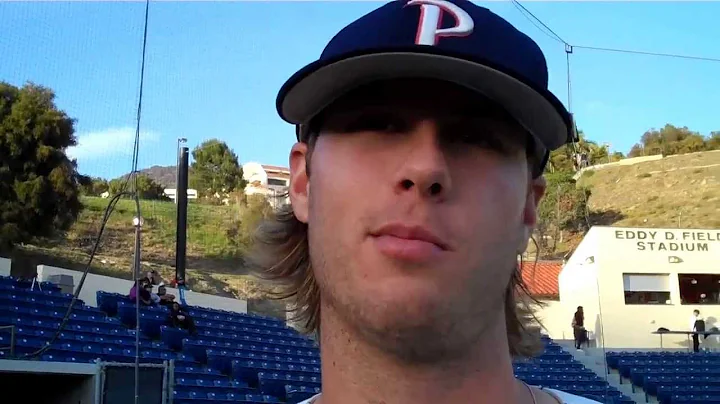 Pepp 2, UNCW 1 Post-Game: Pepperdine RHP Eric Karch