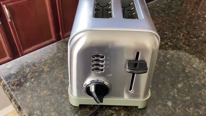 2 Slice Metal Classic Toaster - Preferred By Chefs 