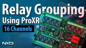 Relay Grouping Demonstrated with a 16-Channel USB Relay Controller (ProXR Part 6)