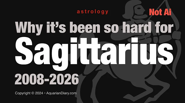Why it's been so hard for Sagittarius: 2008-2026