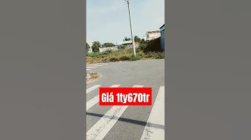 góc hai mặt tiền đường nhựa thông.  giáp TPBR #bds #dat