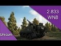 World of tanks  m40m43 4  wn8  2833